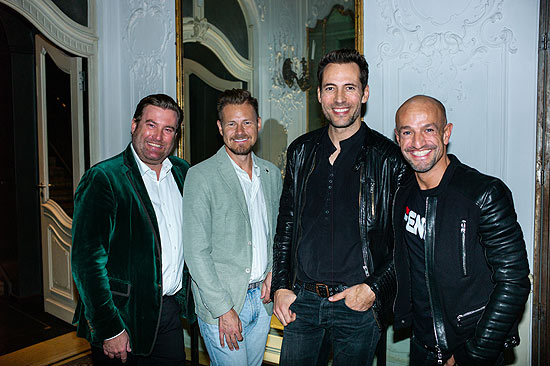 Fabian Herdieckerhoff, Gregor Teicher, Alexander Mazza, Peman Amin  (©Foto: Bremont)